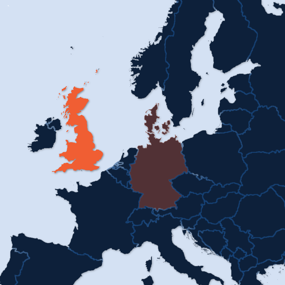 map of the uk with lmp locations highlighted